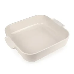 Plat à four céramique Appolia carré écru 36 cm Peugeot