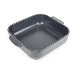 Plat à four céramique Appolia carré ardoise 28 cm Peugeot