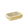 Plat à four rectangulaire en verre borosilicate avec couvercle Crème 0,8 L Pebbly