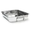 Plat à four rectangulaire inox 30 cm Baumalu