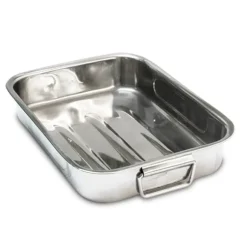 Plat à four rectangulaire inox 25 cm Baumalu