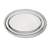 Plat ovale en inox ALFA 45 cm Inoxriv
