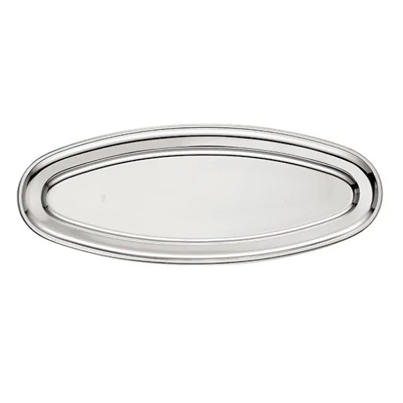 Plat ovale en inox England 59,5 cm Inoxriv