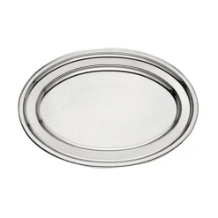Plat ovale en inox England 40 cm Inoxriv