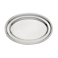 Plat ovale en inox England 50 cm Inoxriv
