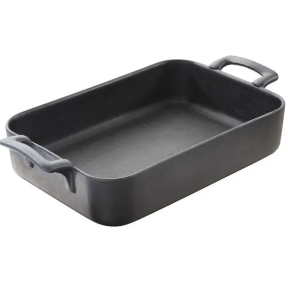 Plat rectangulaire Belle Cuisine Effet Fonte 26 cm Revol