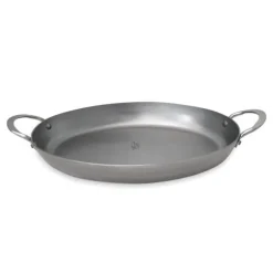 Plat à rôtir ovale acier Minéral B 36 cm De Buyer