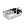 Plat à rôtir rectangulaire inox 35 cm Le Creuset