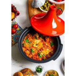 Plat à tajine Atlas 30 cm rouge Peugeot