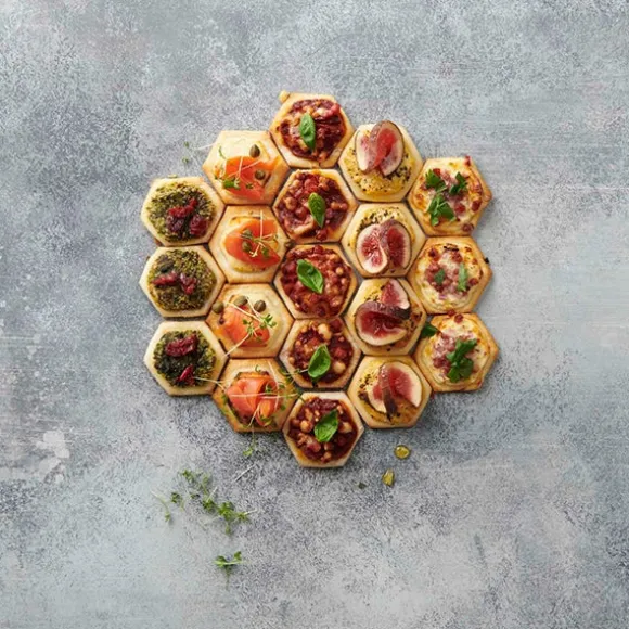 Pochoir pour mini-pizzas Betty Bossi