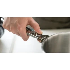 Poignée amovible Select grise en inox et bakélite Beka