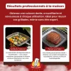 Poêle à barbecue en inox Kitchenpro
