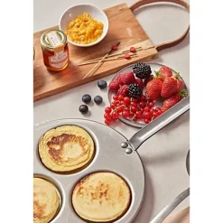 Poêle 3 blinis acier Minéral B 27 cm De Buyer