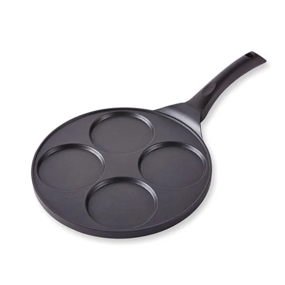 Poêle 4 blinis ou pancakes à induction 26,5 cm Mathon