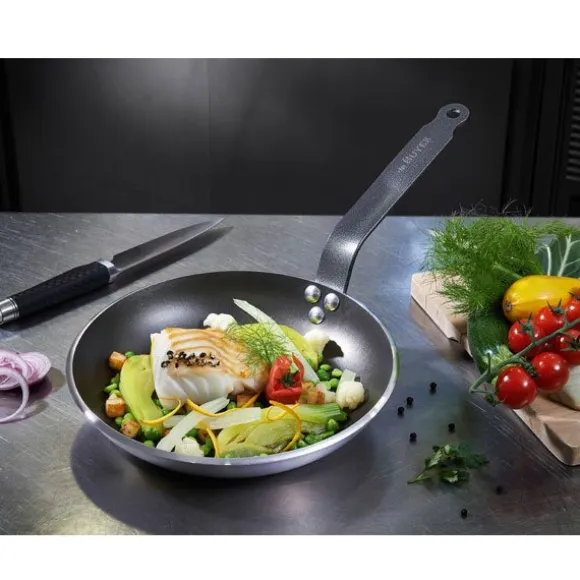 Poêle 24 cm Alu Choc Resto induction De Buyer