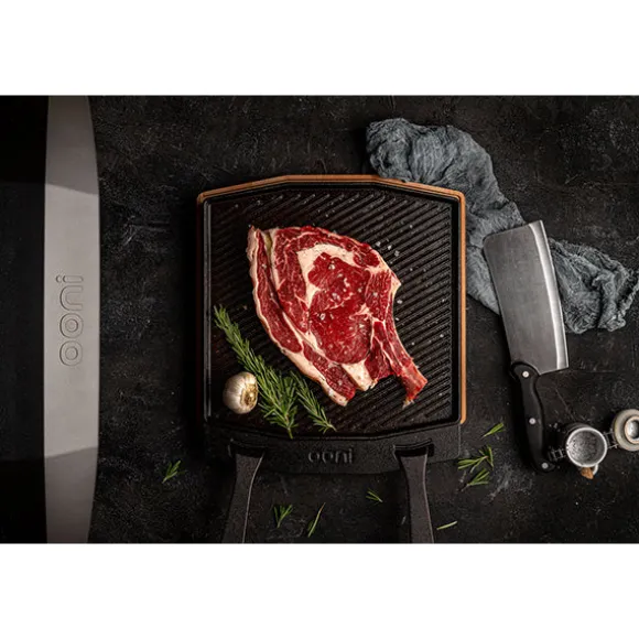 Poêle grill en fonte double face Ooni