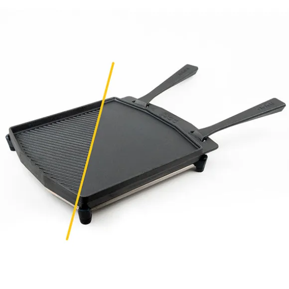 Poêle grill en fonte double face Ooni