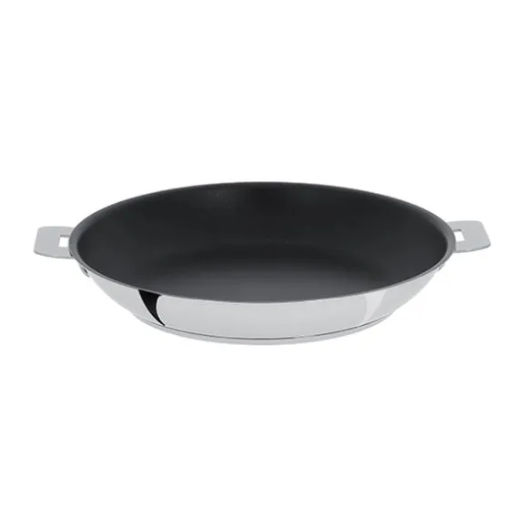 Poêle inox antiadhérente Mutine sans manche 30 cm Cristel