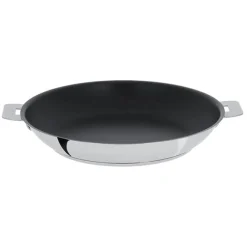 Poêle inox antiadhérente Mutine sans manche 28 cm Cristel