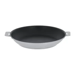 Poêle inox antiadhérente Strate sans manche 30 cm Cristel