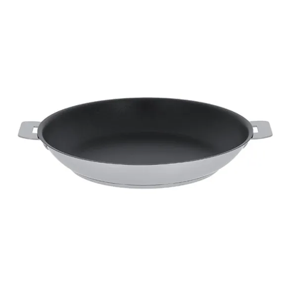 Poêle inox antiadhérente Strate sans manche 26 cm Cristel