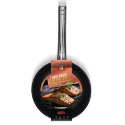Poêle inox avec revêtement céramique 28 cm Kitchenpro