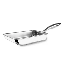 Poêle inox Tamagoyaki rectangulaire 18 cm Ibili