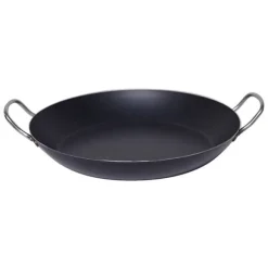 Poêle à paëlla tôle acier 42 cm De Buyer