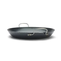 Poêle à paëlla tôle acier 37 cm De Buyer