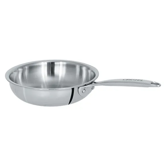 Poêle sautoir tout inox Castel'Pro 12 cm Cristel