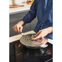 Poêle tout inox Alchimy Loqy sans manche 24 cm De Buyer