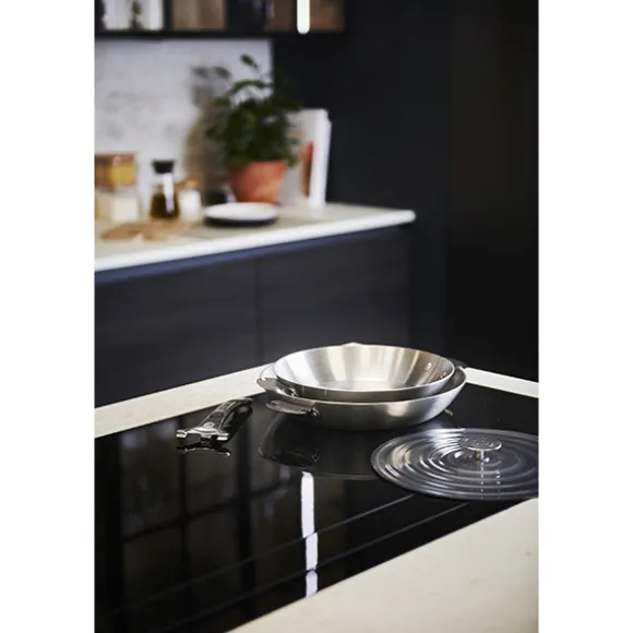 Poêle tout inox Alchimy Loqy sans manche 28 cm De Buyer