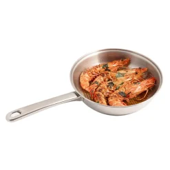 Poêle tout inox avec fond grill 20 cm Artame