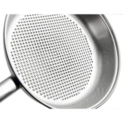 Poêle tout inox avec fond grill 28 cm Artame