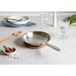 Poêle tout inox Castel’Pro 24 cm Cristel