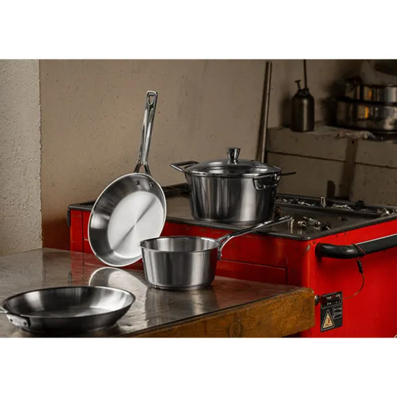 Poêle tout inox 1826 24 cm Cristel