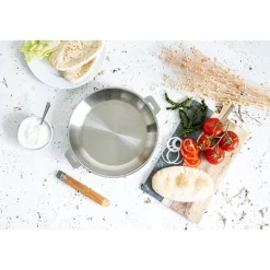 Poêle tout inox Mutine sans manche 26 cm Cristel