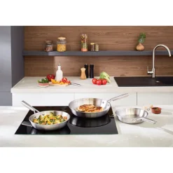Poêle tout inox Triply'Chef Inox 20 cm Mathon