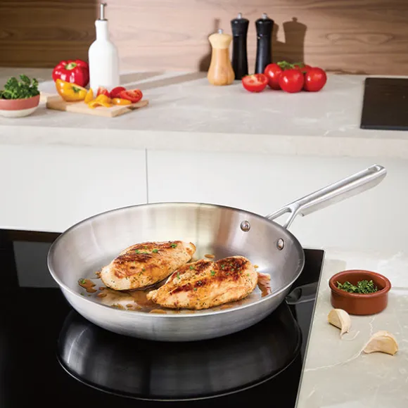Poêle tout inox Triply'Chef Inox 28 cm Mathon