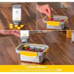 Pompe électrique de mise sous vide et 5 valves Pika