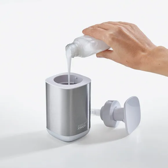 Pompe à savon - Inox Blanc Joseph Joseph