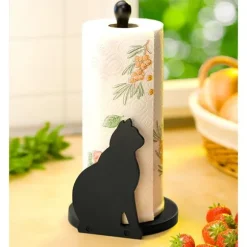 Porte essuie tout Chat Wenko by Maximex