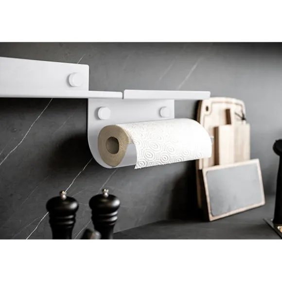 Porte rouleau essuie-tout Jill blanc Wenko by Maximex