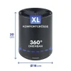 Porte ustensiles pivotant XL noir Wenko by Maximex