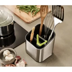 Pot à ustensiles en inox Joseph Joseph