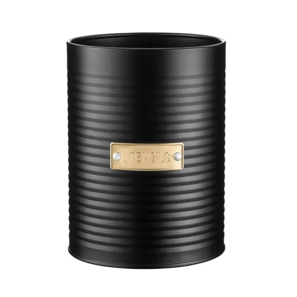 Pot à ustensiles noir Typhoon