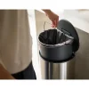 Poubelle à pédale Arc 30 L inox Joseph Joseph