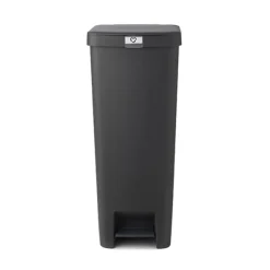 Poubelle à pédale StepUp grise 40 L Brabantia