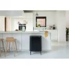 Poubelle rectangulaire avec 2 compartiments Bo Touch Bin Hi noire 60 L Brabantia