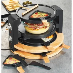 Raclette ronde multifonction 10 poêlons 1500 W Kitchen Chef Professional